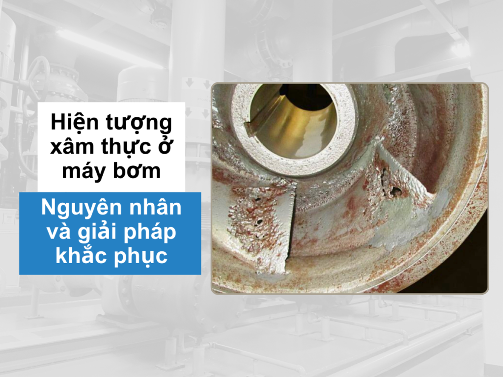 Ảnh đại diện bài viết xâm thực ở máy bơm và giải pháp khắc phục