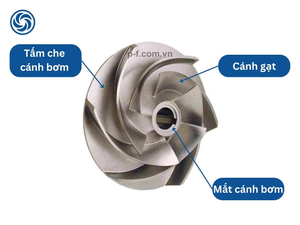 Cấu tạo cơ bản của cánh bơm