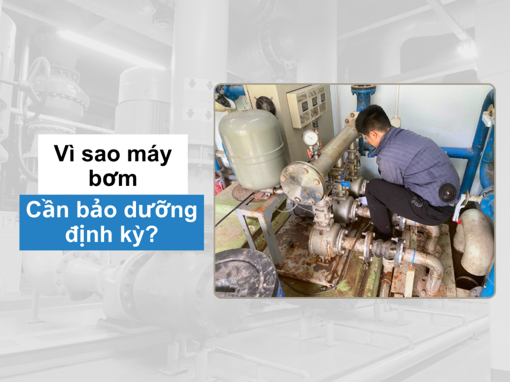 Ảnh bìa bài viết Vì sao cần bảo dưỡng máy bơm định kỳ